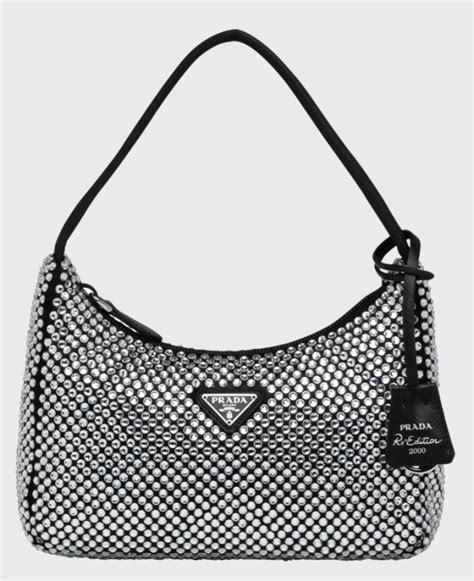 prada rhinestones bag|prada raffia bag dupe.